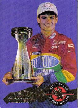 1995 Action Packed Winston Cup Preview #36 Jeff Gordon Front