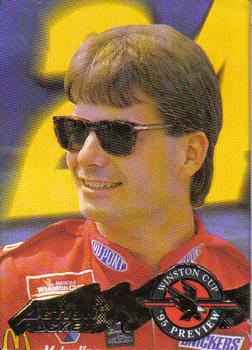 1995 Action Packed Winston Cup Preview #9 Jeff Gordon Front
