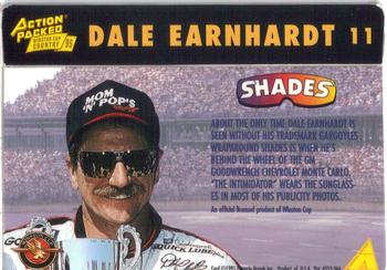 1995 Action Packed Winston Cup Country #11 Dale Earnhardt Back