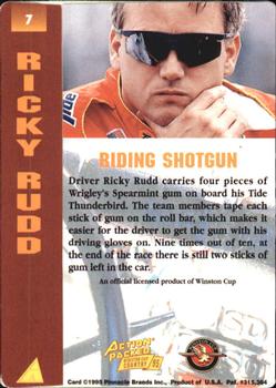 1995 Action Packed Winston Cup Country #7 Ricky Rudd Back