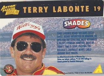 1995 Action Packed Winston Cup Country #19 Terry Labonte Back