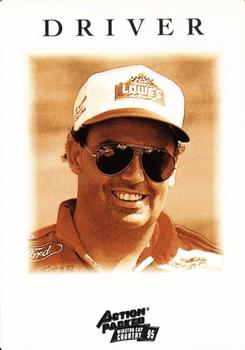 1995 Action Packed Winston Cup Country #75 Brett Bodine Front