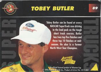 1995 Action Packed Winston Cup Country #89 Tobey Butler Back