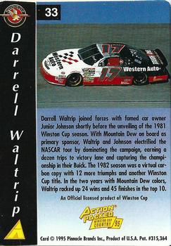1995 Action Packed Winston Cup Country #33 Darrell Waltrip Back