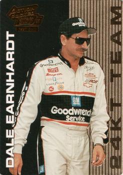 1995 Action Packed Winston Cup Country - 24KT Team #7 Dale Earnhardt Front