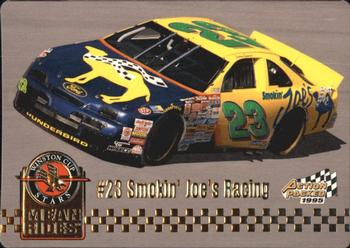 1995 Action Packed Winston Cup Stars #41 Jimmy Spencer's Car Front