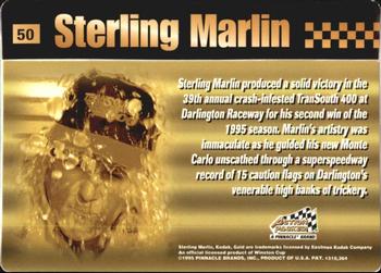 1995 Action Packed Winston Cup Stars #50 Sterling Marlin Back
