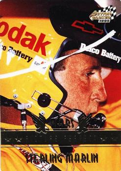 1995 Action Packed Winston Cup Stars #55 Sterling Marlin Front