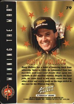 1995 Action Packed Winston Cup Stars #79 Rusty Wallace Back