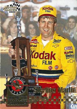 1995 Action Packed Winston Cup Stars #1 Sterling Marlin Front
