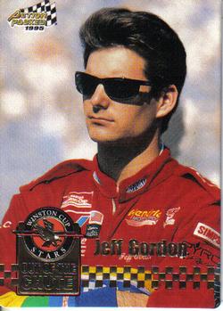1995 Action Packed Winston Cup Stars #24 Jeff Gordon Front