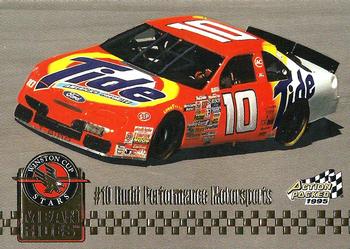 1995 Action Packed Winston Cup Stars #37 Ricky Rudd's Car Front