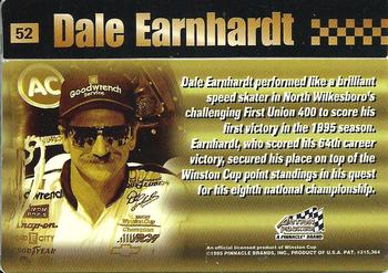1995 Action Packed Winston Cup Stars #52 Dale Earnhardt Back