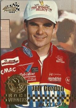 1995 Action Packed Winston Cup Stars - 24K Gold #2G Jeff Gordon Front