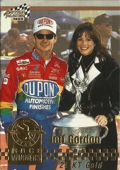 1995 Action Packed Winston Cup Stars - 24K Gold #6G Jeff Gordon Front