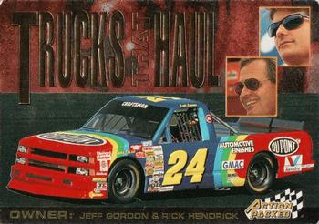 1995 Action Packed Winston Cup Stars - Trucks That Haul #TR1 Jeff Gordon / Rick Hendrick Truck Front