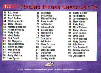1995 Classic Images #100 Jeff Gordon Back