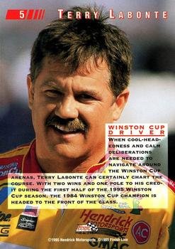 1995 Classic Images #5 Terry Labonte Back