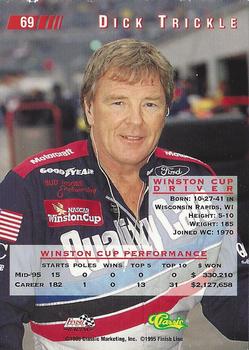 1995 Classic Images #69 Dick Trickle Back