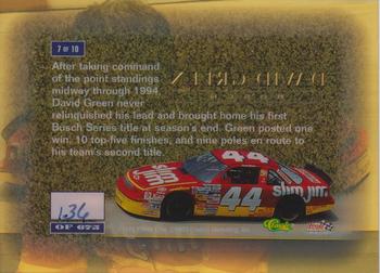 1995 Classic Images - Circuit Champions #7 David Green Back