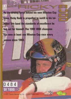 1995 Classic Images - Driven #D7 Ricky Rudd Back