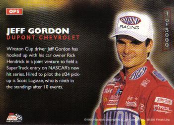 1995 Classic Images - Owner's Pride #OP5 Jeff Gordon Back