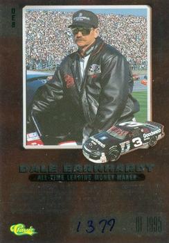 1995 Classic Images - Race Reflections Dale Earnhardt #DE8 Dale Earnhardt Back