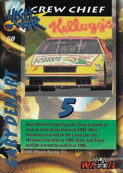 1995 Wheels High Gear #50 Gary Dehart Back