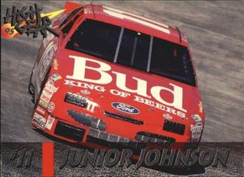 1995 Wheels High Gear #80 #11 Junior Johnson Front
