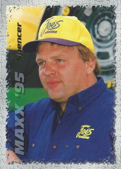 1995 Maxx #27 Jimmy Spencer Front