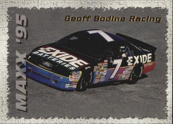 1995 Maxx #177 Geoff Bodine's Car Front