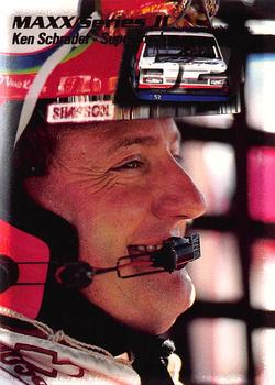 1995 Maxx #256 Ken Schrader Front