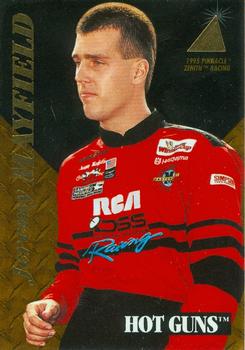 1995 Pinnacle Zenith #13 Jeremy Mayfield Front