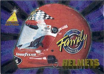 1995 Pinnacle Zenith - Helmets #8 Ted Musgrave Front