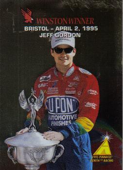 1995 Pinnacle Zenith - Winston Winner #6 Jeff Gordon Front