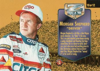 1995 Pinnacle Zenith - Z-Team #10 Morgan Shepherd Back