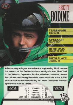1995 Press Pass #3 Brett Bodine Back