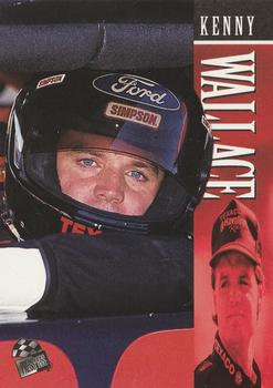 1995 Press Pass #32 Kenny Wallace Front