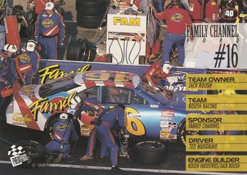 1995 Press Pass #40 Ted Musgrave's Car Back