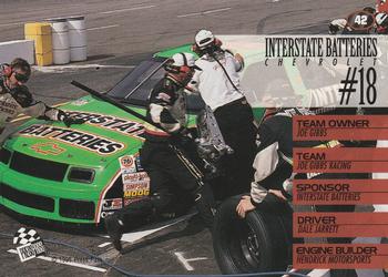 1995 Press Pass #42 Dale Jarrett's Car Back