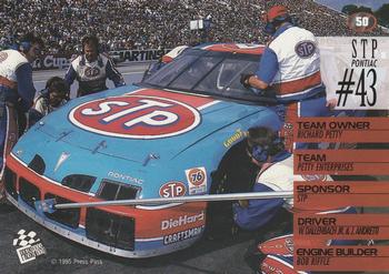 1995 Press Pass #50 John Andretti's Car Back