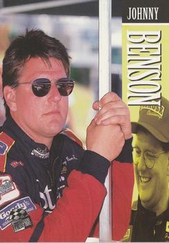 1995 Press Pass #55 Johnny Benson Jr. Front