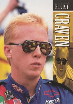 1995 Press Pass #57 Ricky Craven Front