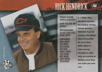 1995 Press Pass #83 Rick Hendrick Back