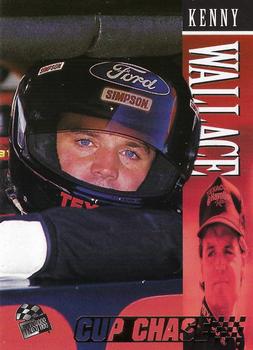 1995 Press Pass - Cup Chase #32 Kenny Wallace Front