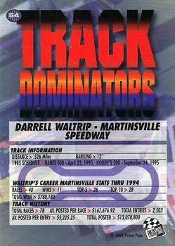 1995 Press Pass VIP #54 Darrell Waltrip Back