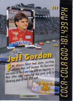 1995 Select #141 Jeff Gordon Back