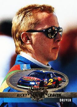 1995 Select #57 Ricky Craven Front