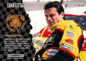 1995 Select #128 Chad Little Back