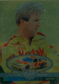 1995 Select - Flat Out #19 Sterling Marlin Front